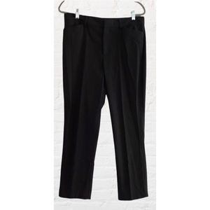 Gloria Vanderbuilt Edition Black Pinstripe Pants  Inseam 26.5  Size 10